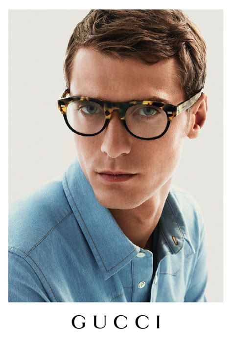 gucci frames for men's glasses|gucci clear frame glasses men.